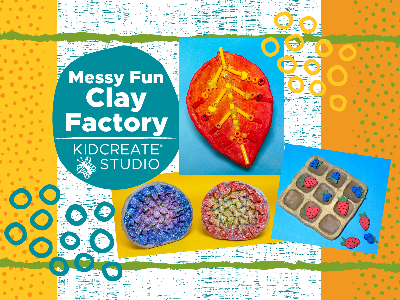 Kidcreate Studio - Dana Point. Messy Clay Fun Factory Camp (6-10 Years)