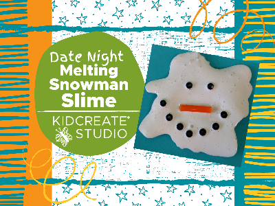 Date Night- Melting Snowman Slime (4-12 Years)